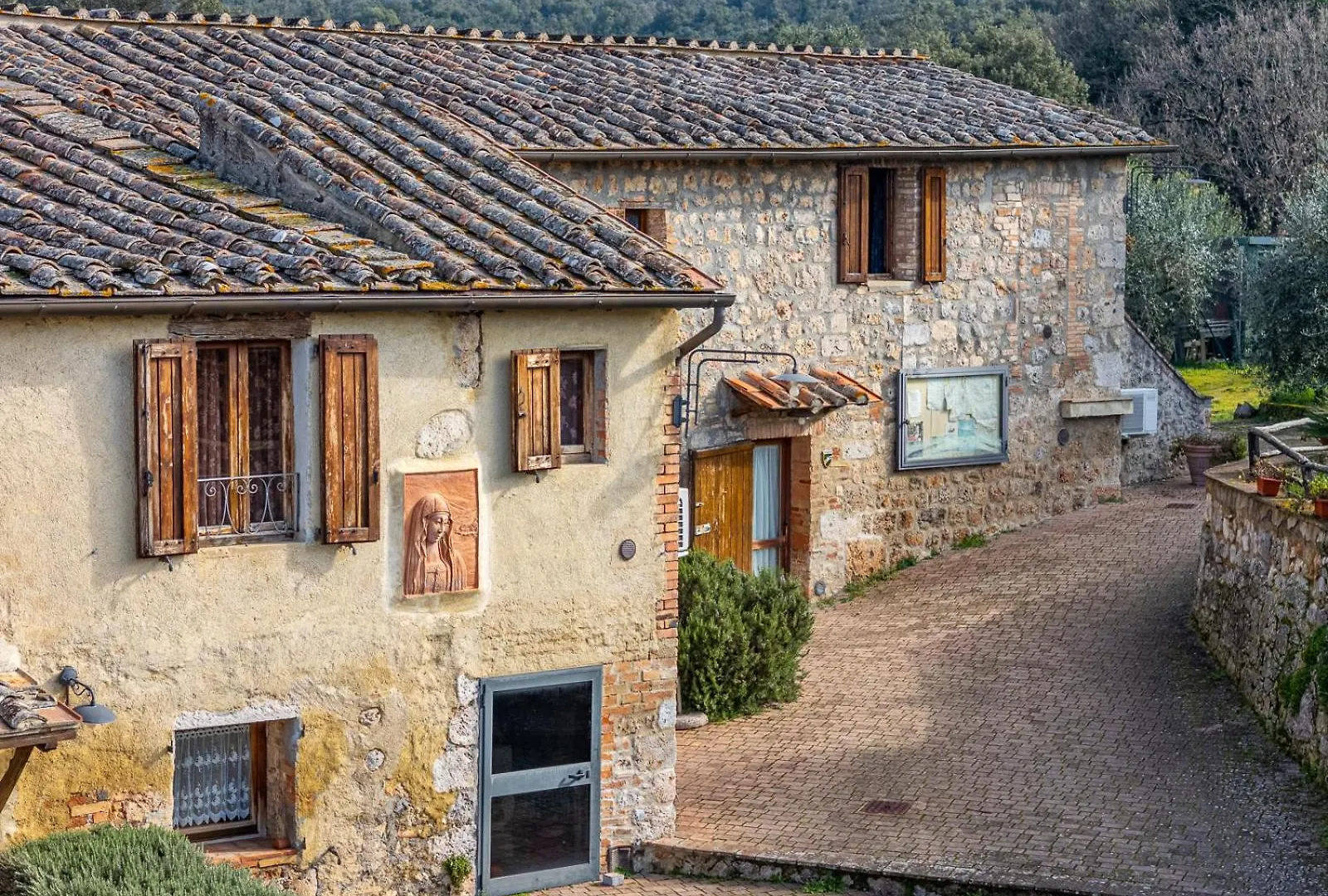 Landhuis Antico Borgo Poggiarello Pension Monteriggioni Italië