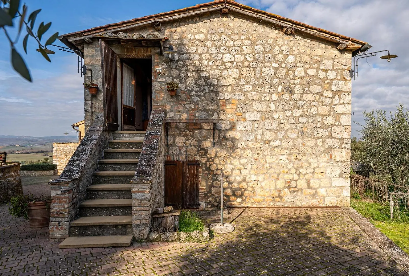 Landhuis Antico Borgo Poggiarello Pension Monteriggioni Italië